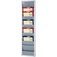 Eichner Planificateur d'atelier H1282xL315xP76 mm gris 1 rangée