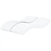 vidaXL Matelas mousse blanc 180x200 cm degré de fermeté H2 H3