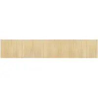 vidaXL Tapis rectangulaire naturel clair 60x300 cm bambou