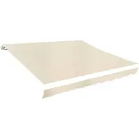 vidaXL Toile de store Crème 350x250 cm