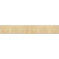 vidaXL Tapis rectangulaire naturel clair 60x400 cm bambou