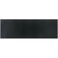 vidaXL Tapis rectangulaire gris 100x300 cm bambou