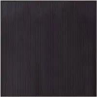 vidaXL Tapis carré marron foncé 100x100 cm bambou