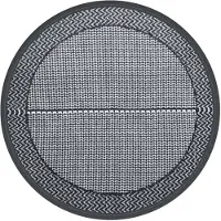 Super Merchant Tapis d'extérieur ARAKIL Gris Ø160 cm PP