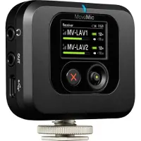 Shure Récepteur enfichable montable sur caméra MoveMic MV-R