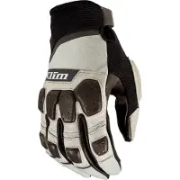KLIM Dakar Pro, gants ,Gris Clair/Marron Foncé/Noir ,3XL