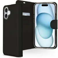 Accezz Étui de télephone Wallet Apple iPhone 16 Plus - Noir
