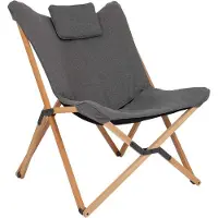 Bo Camp Chaise de détente Wembley L Gris
