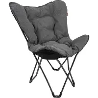 Bo Camp - Urban Outdoor - Chaise papillon - Grainger - M - Nika - Gris