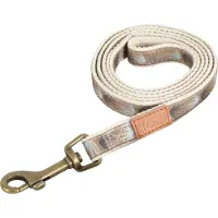 Zolux Taiga Laisse marron environ 121 cm de long, 15 mm de large pour chien