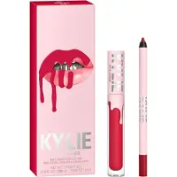 KYLIE COSMETICS Set de rouge à lèvres et de crayons Lip, Kit lèvres mates, 402 Mary Jo K
