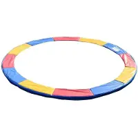 Outsunny Cache-bord pour trampoline 244 / 305 / 366 cm AN-69QP-BLJN-3