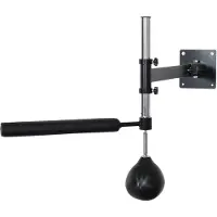 HOMCOM HOMdotCOM boxrek, wandhouder, opvouwbaar met reflecterende balk voor volwassenen