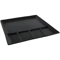 Diversen Fondue-Platte 24,5X24,5 Cm Matt Schwarz