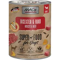 Mac'S avec des insectes 6 x 750 g pour chien