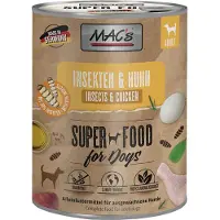 Mac'S avec des insectes 24 x 750 g pour chien - insectes, poulet