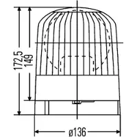 Hella Gyrophare 2RL 007 552-011