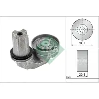 Schaeffler INA Tendeur de courroie, courroie trapézoïdale à nervures 534 0635 10