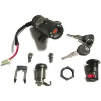 Vparts Sh 125/150 01- Ignition Switch Noir