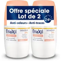 No Brand Déodorant Délicat 24H Sans Rollon Aluminium Pack de 2x50ml