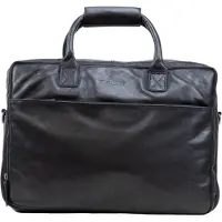 Dstrct State Street Laptoptas 17 inch zwart (17"), Sac pour notebook, Noir