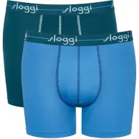 Sloggi Boxers bleu clair / pétrole / menthe