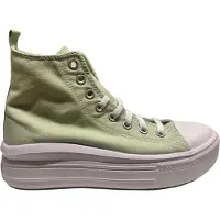 Converse Baskets montantes enfant CHUCK TAYLOR ALL STAR MOVE PLATFORM filles - Vert - 37 1/2