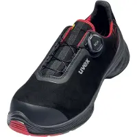 Uvex chaussures basses 1 G2 S3 noir, rouge largeur 11 T. 39