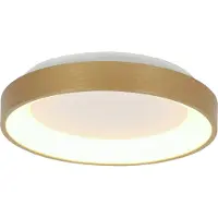 Steinhauer Plafonnier Ringlede design doré Ø 28cm