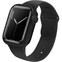 Uniq Coque Legion pour Apple Watch 7 / 8 / 9 - 41 mm - Midnight Black