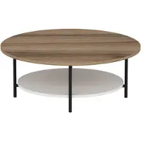 Skye Decor , Elis, tables basses, chêne, panneau de particules mélaminé, 90 x 36 x 60 cm