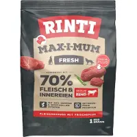 Rinti MAX-I-MUM Beef avec du bœuf 12 kg + Chicken avec du poulet 12 kg