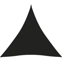 vidaXL Voile de parasol tissu oxford triangulaire 6x6x6 m noir