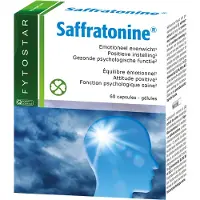 Fytostar Saffratonin – Pour une Attitude Positive – Complément Alimentaire en cas de Stress ou de Sentiments Négatifs 60 pc(s) Capsule(S)