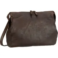 Harold's Cuir sac à épaule bandoulière sac à épaule Submarine Postbag Brown marron foncé
