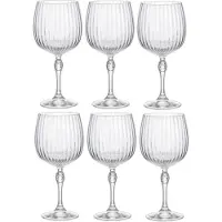 Bormioli Rocco America '20s gin tonic glas 74,5 cl set van 6
