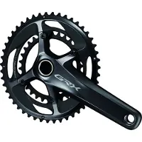 Shimano Grx Rx810 Crankset Noir 170 mm / 48/31t