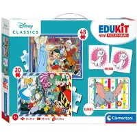 Clementoni Edukit 4 In 1 Disney Classic Multicolore Enfants