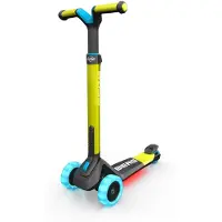 BERG Nexo LIME scooter pliant avec feux - LED
