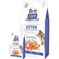 Brit CARE Grain-Free Kitten Immunity 2 kg formule hypoallergénique pour chatons