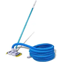 vidaXL Nettoyeur de piscine avec manche télescopique et flexible