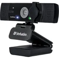 Verbatim 49580 webcam 3840 x 2160 pixels USB 2.0 Noir