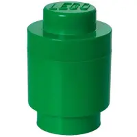 LEGO Boîte de Rangement Lego Brick 1 Rond Vert