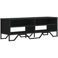 vidaXL Armoire TV noire 122x34x41 cm Bois composite