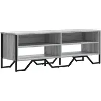 vidaXL Armoire TV Gris Sonoma 122x34x41 cm Bois composite