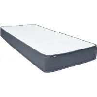 vidaXL Matelas Boxspring 160x80x20 cm Tissu moyennement mou