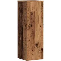 Super Merchant Support pour plantes vieux bois 33x33x100 cm bois d'ingénierie