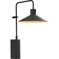 Bover Platet A/01 Applique Murale Extérieure Black