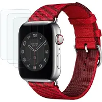 EKO , Apple Watch 38mm protection d'écran en verre trempé en pack de 3, Transparent