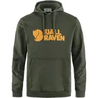 Fjällräven Logo Hoodie Vert M Homme